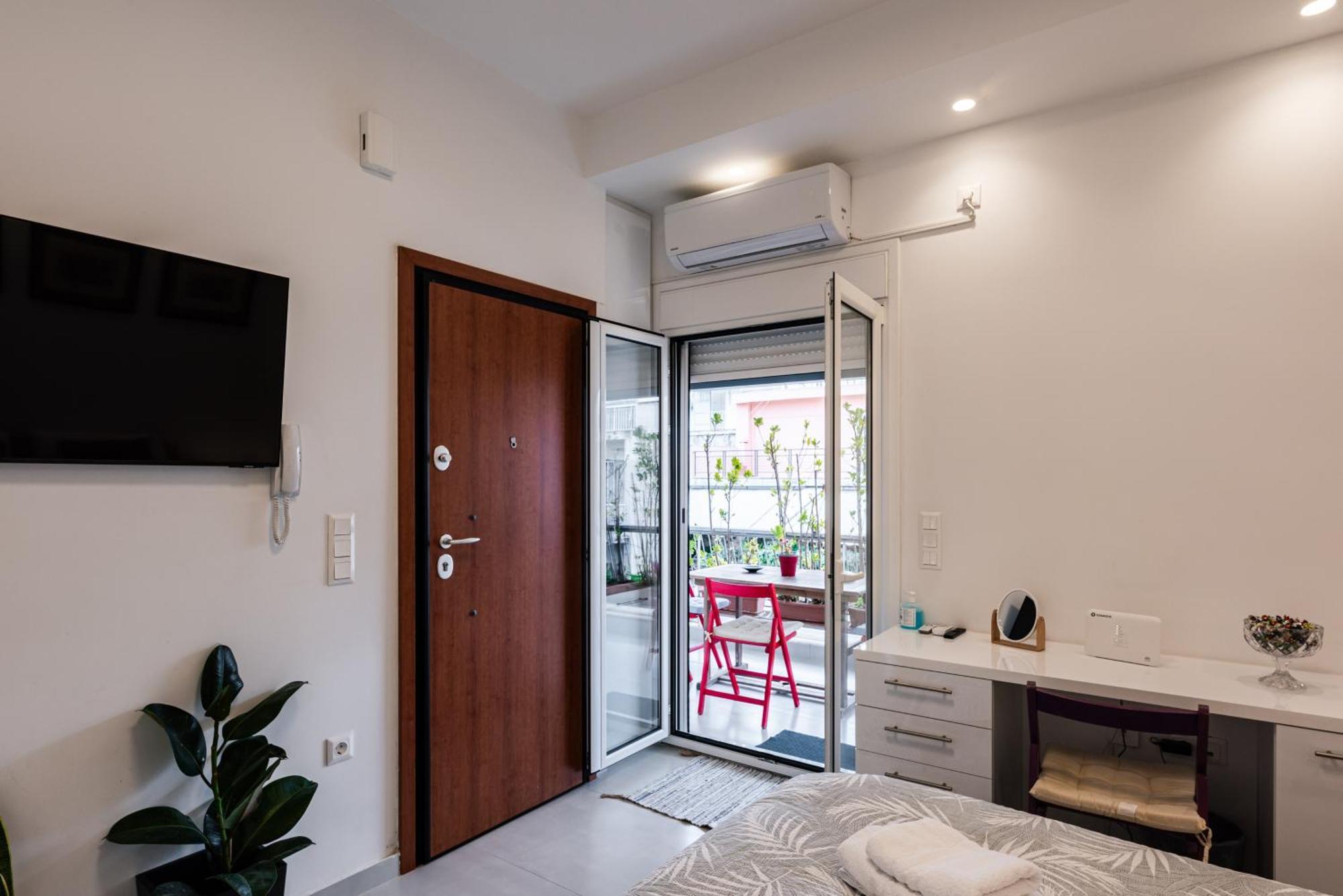 Modern Studio Apartment B Athen Eksteriør billede